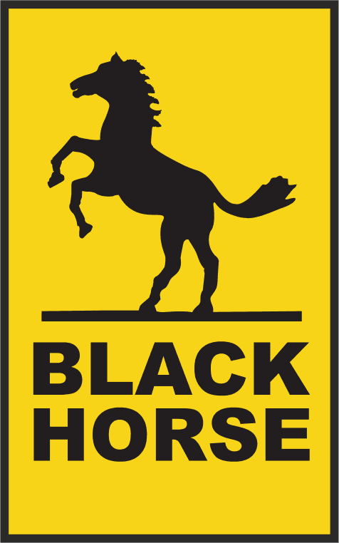 Black Horse Logo Icon